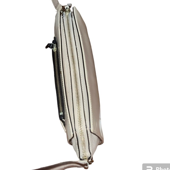 NWOT ♠️Kate Spade ♠️ tan leather crossbody/shoulder bag - Picture 4 of 14